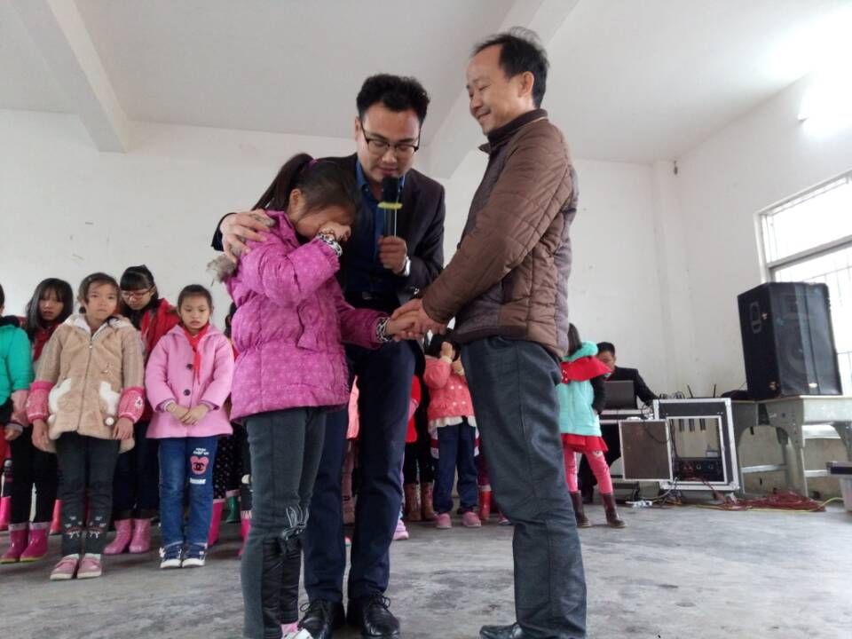 2018.1.8  广东省河源市连平县忠信镇新下小学  主讲：善朝教育集团 洪伸老师