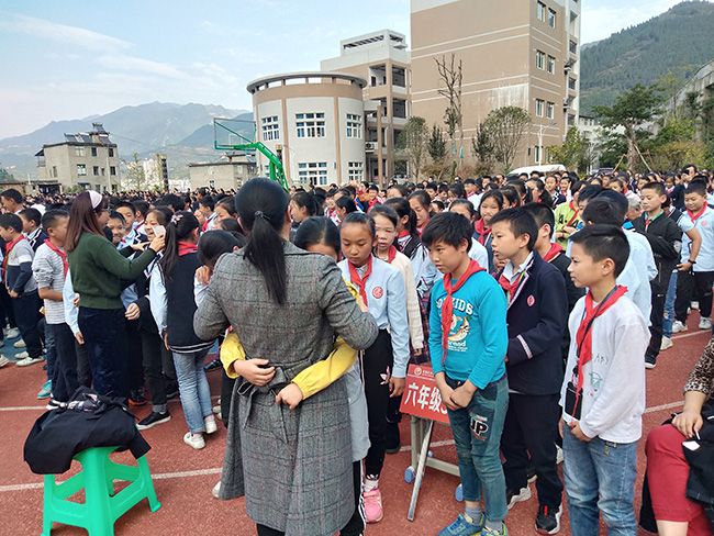 2019.11.4 重庆市武隆区白马镇中心小学汇龙校区  主讲：善朝教育集团  杨景谕老师