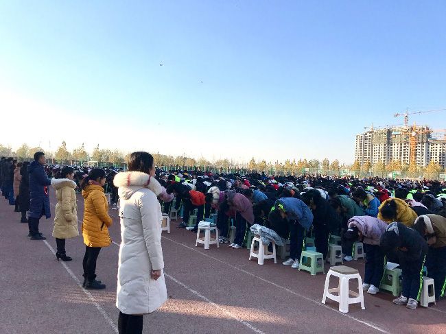 2019.12.3 山东济南济阳区澄波湖中学 主讲:善朝教育   崔皓天