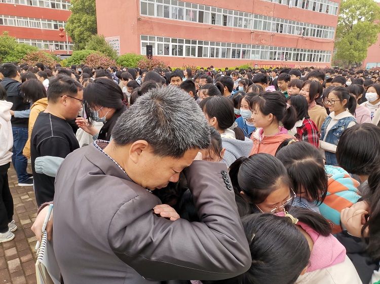 2021.4.14 安徽安庆望江县新坝初中 主讲：善朝教育丁书承老师