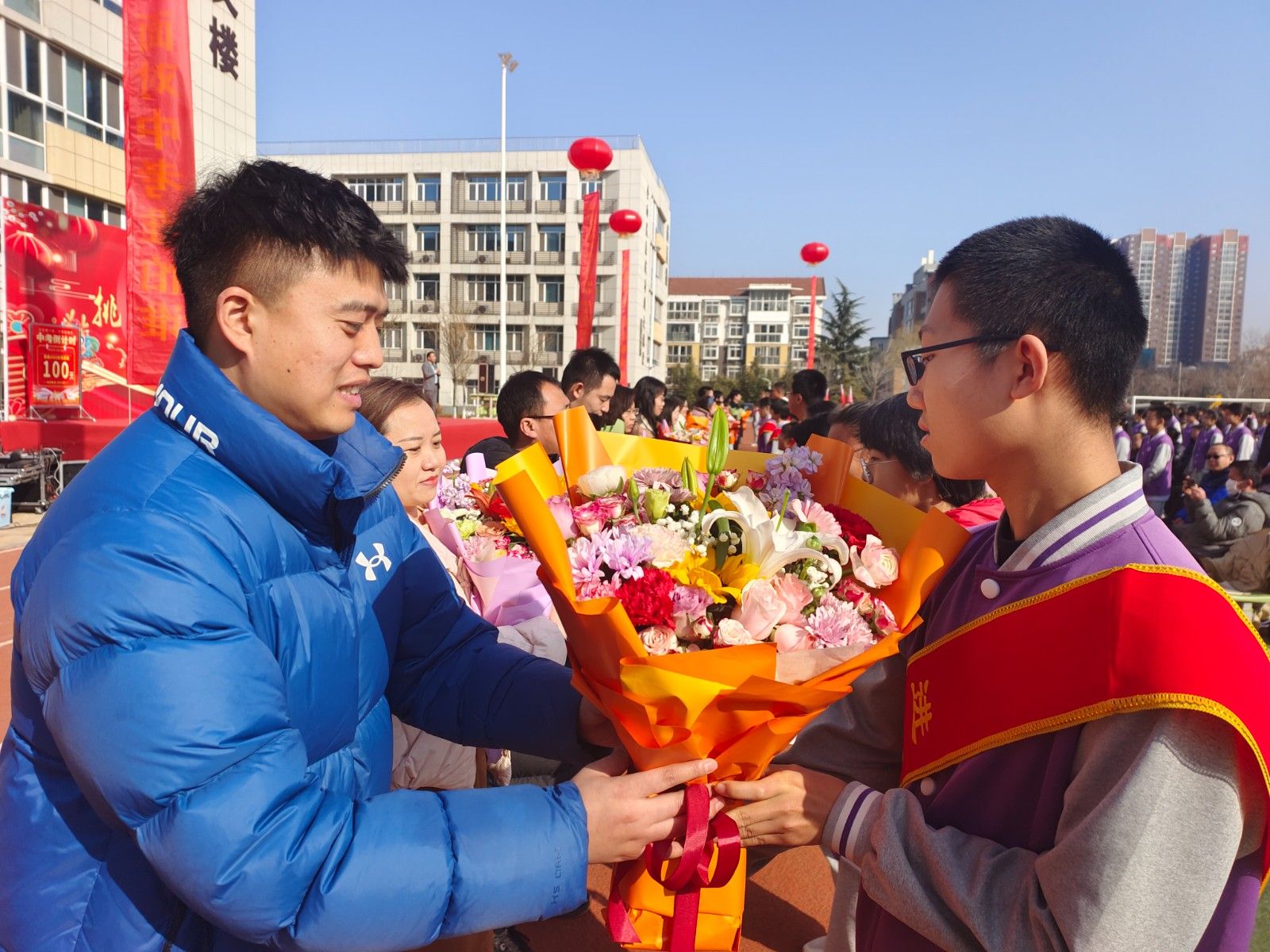 3月3日山东省济南市高新区第一实验中学《挑战极限 为梦而战》王弘韬老师